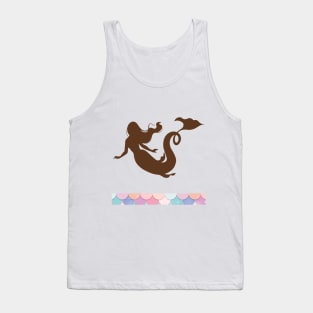 Black Mermaid Tank Top